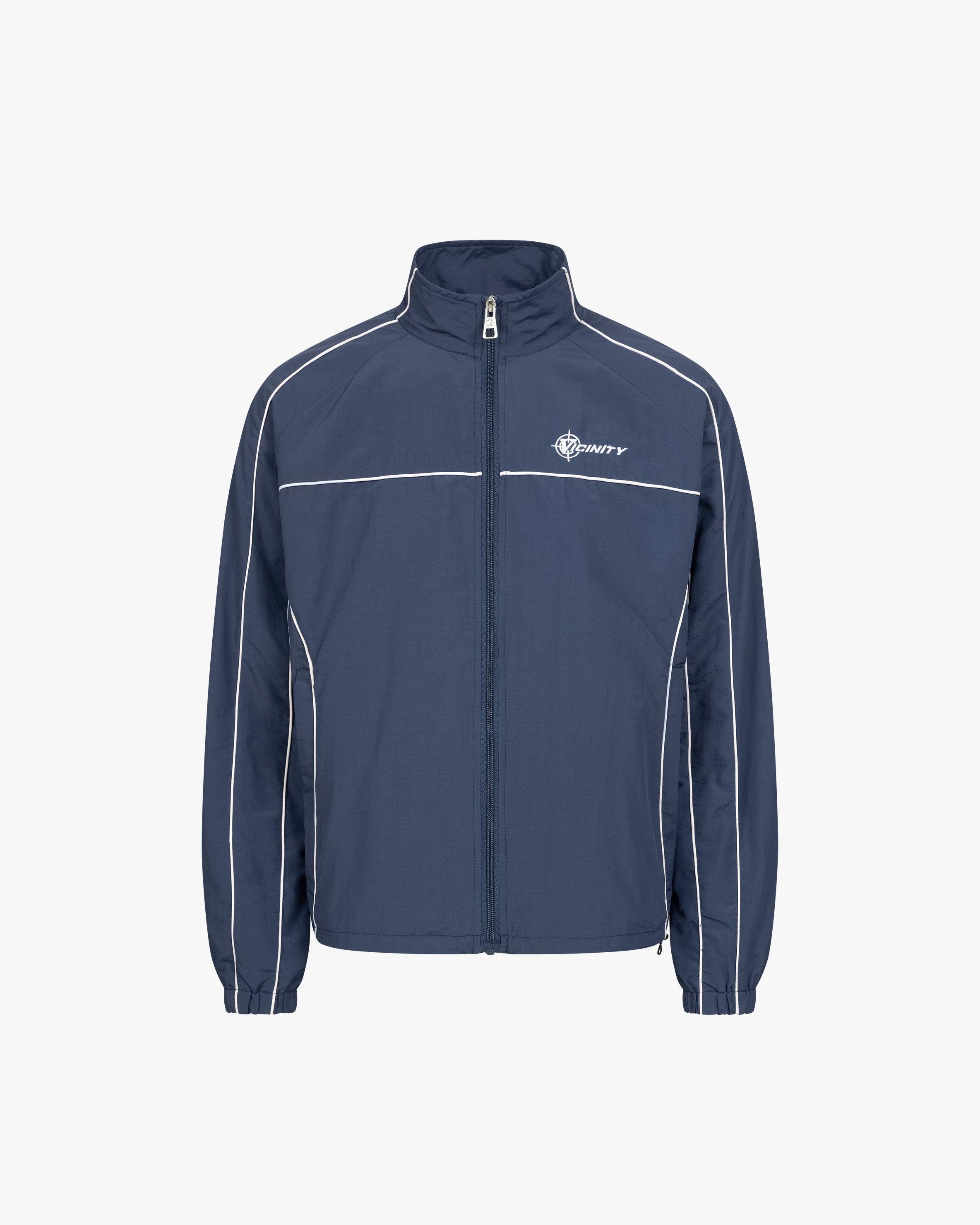 ジャケット・アウター Vicinity wind breaker TRACK JACKET DARK BLUE – VICINITY