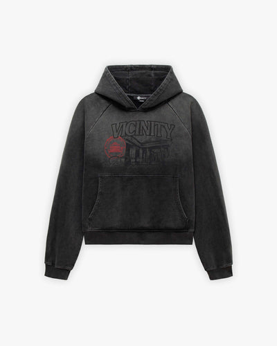 GALLERY HOODIE WASHED GREY