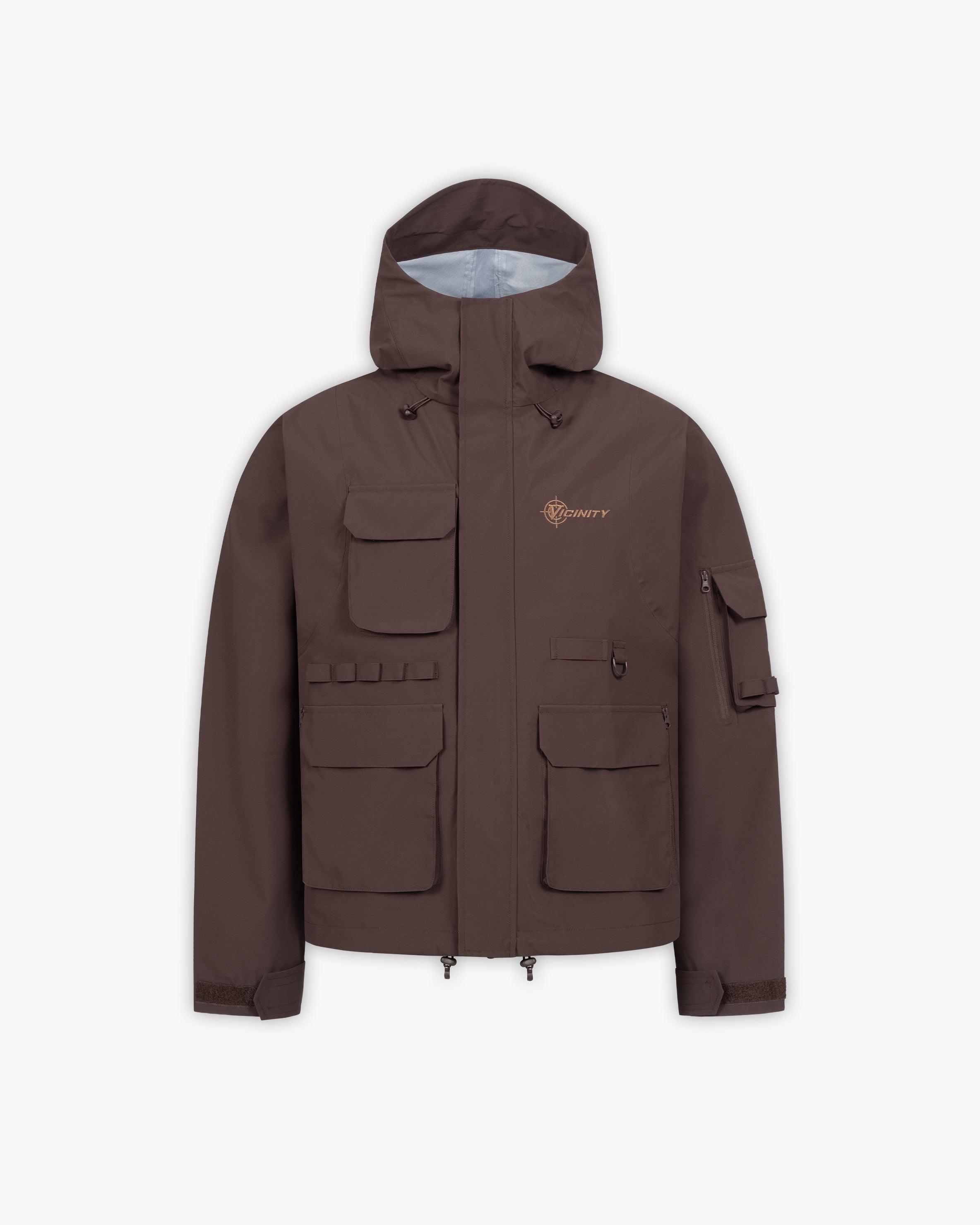 ジャケット・アウター Vicinity wind breaker WINDBREAKER BROWN – VICINITY