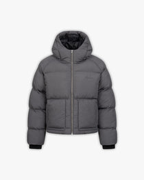 PUFFER JACKET DARK GREY