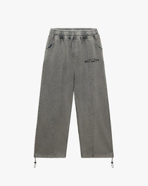 ACID WASHED JOGGER LIGHT GREY