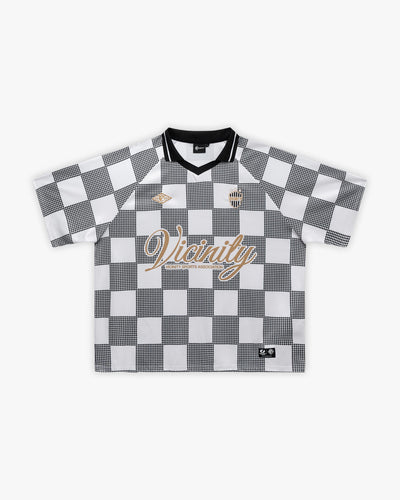 CARO CHECKER JERSEY BLACK/WHITE