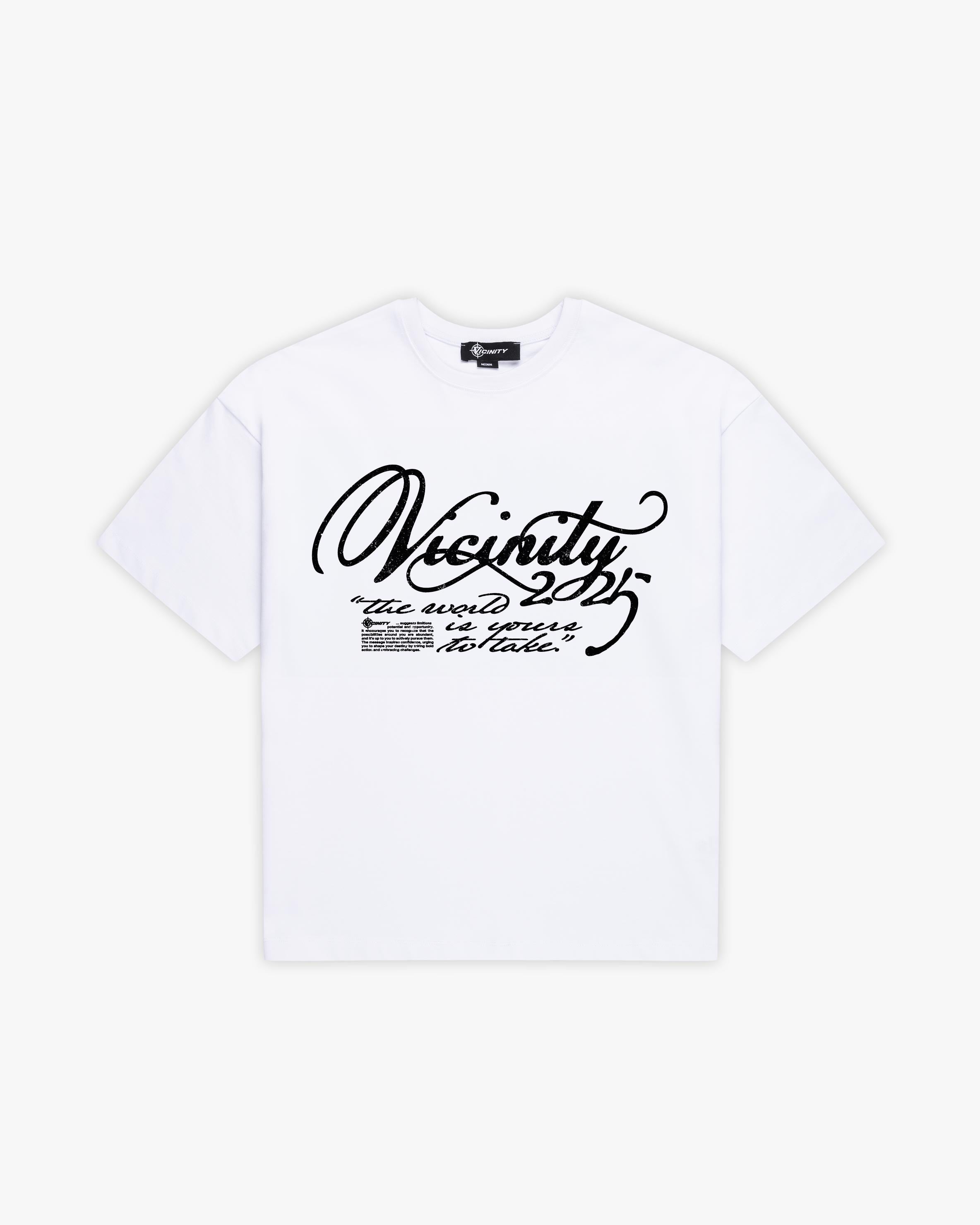 SINUOUS TEE WHITE – VICINITY