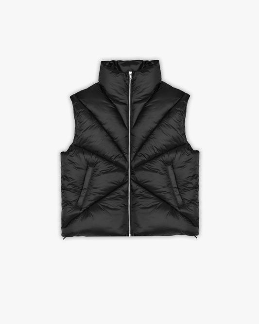 X-PUFFER VEST BLACK - VICINITY