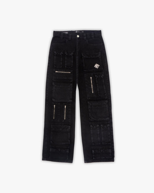 420 CARGOPANTS BLACK - VICINITY