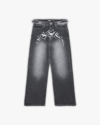 OUTLINED MIRAGE DENIM GREY / WHITE - VICINITY