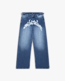 MIRAGE DENIM DARK BLUE / WHITE