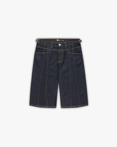 V-LOGO RAW JORTS - VICINITY