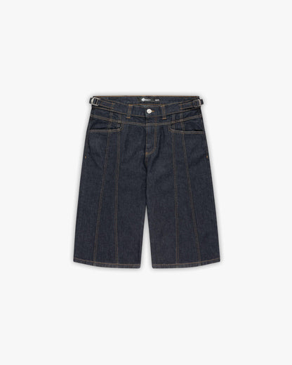V-LOGO RAW JORTS - VICINITY