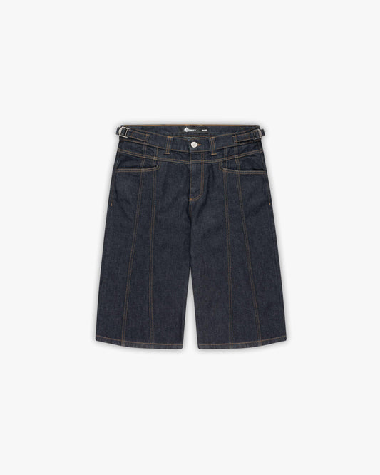 V-LOGO RAW JORTS