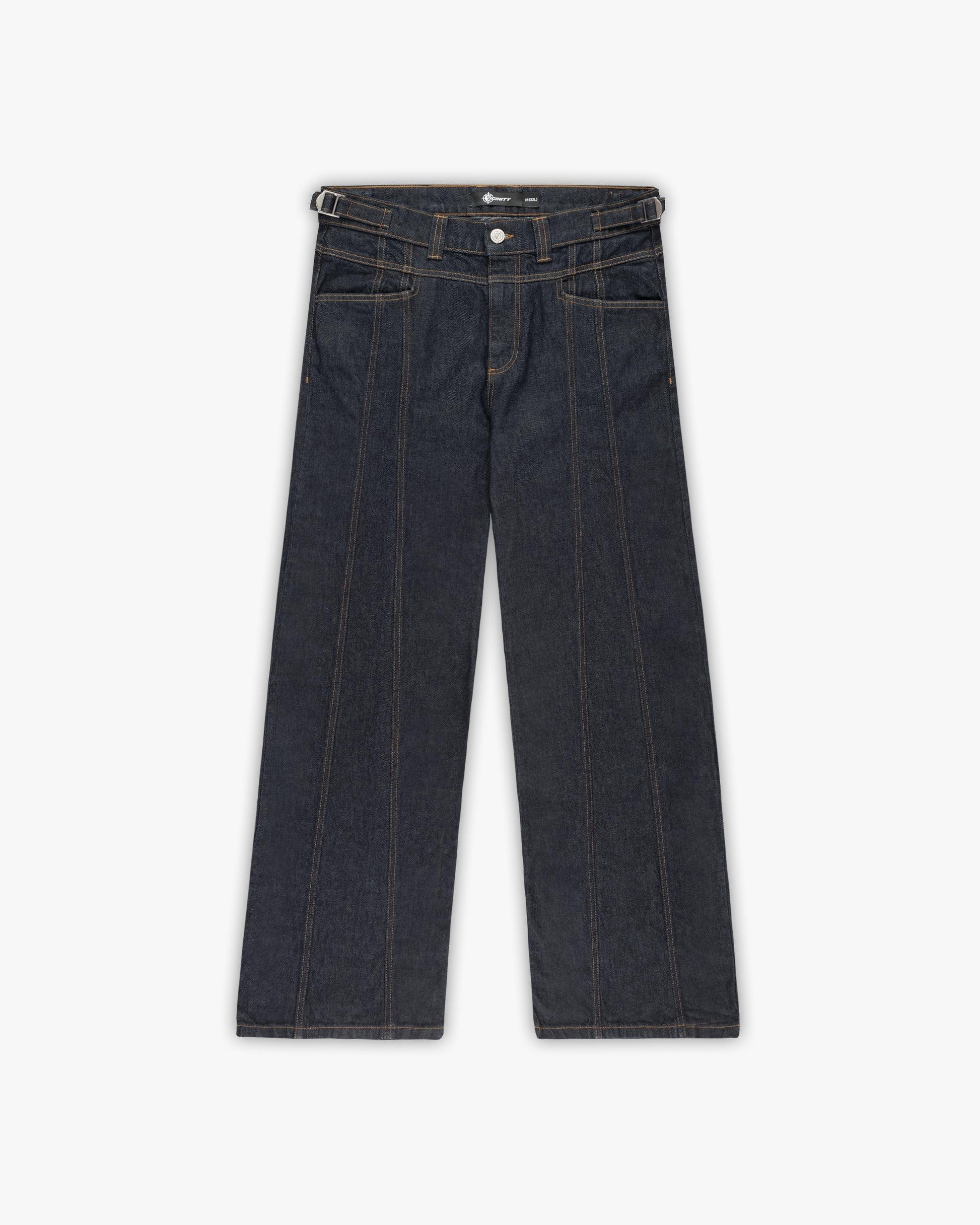 V-LOGO RAW DENIM - VICINITY