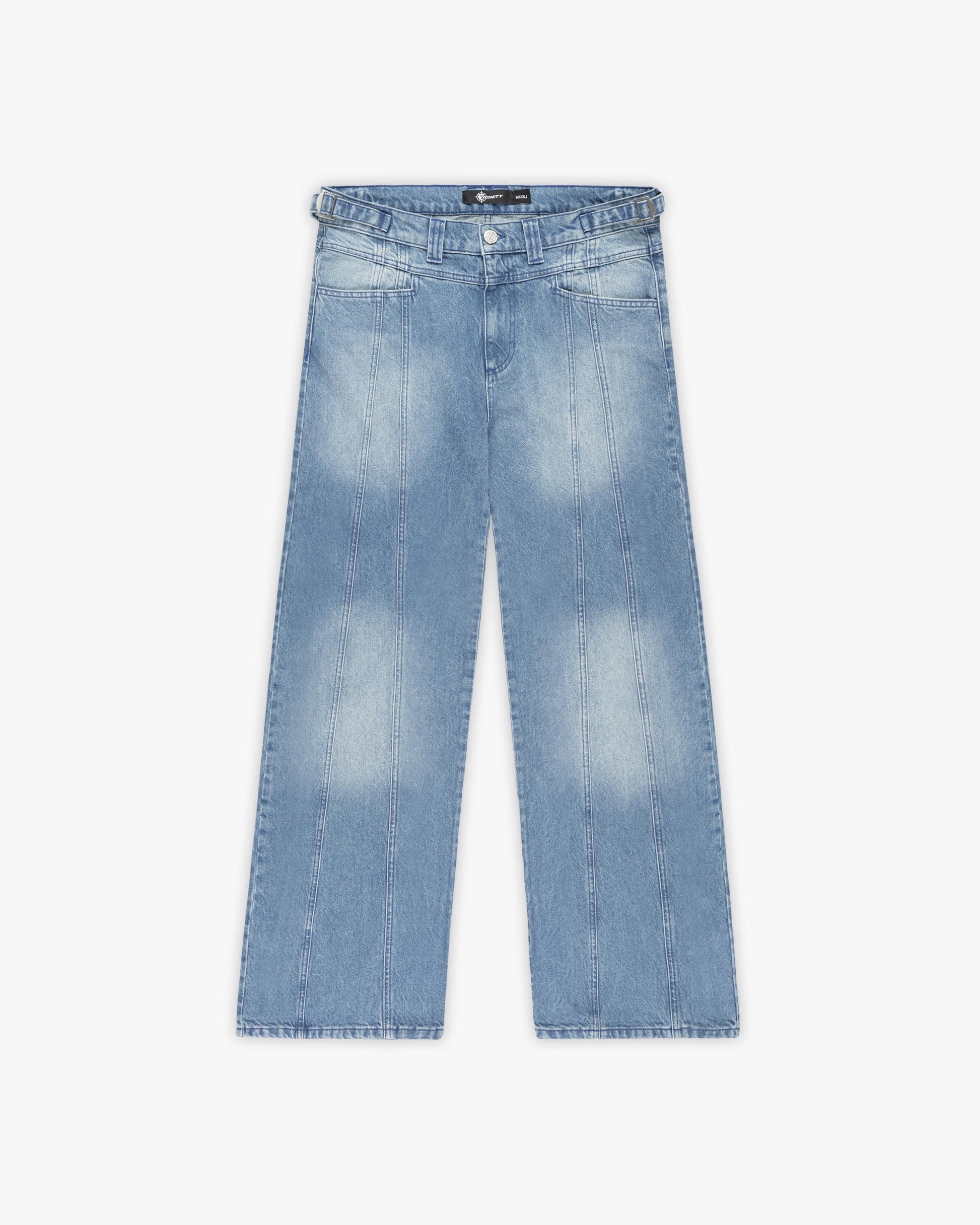 V-LOGO LIGHT BLUE DENIM - VICINITY