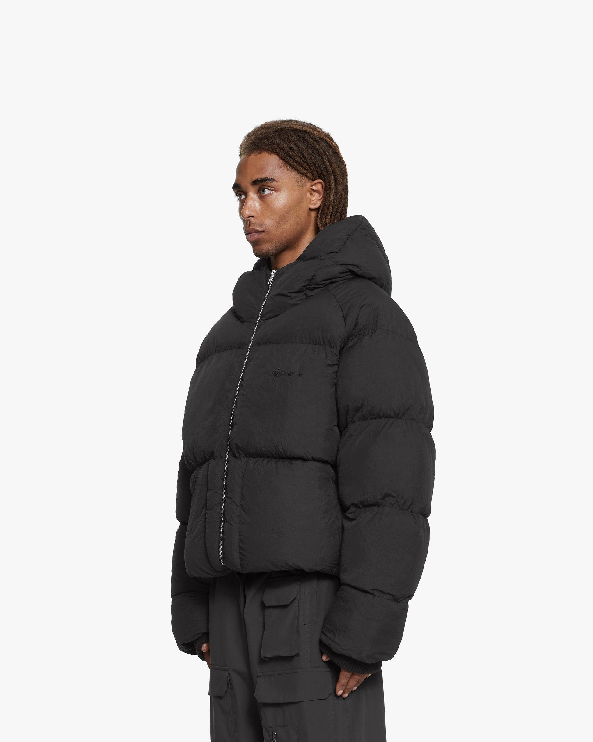 PUFFER JACKET BLACK - VICINITY