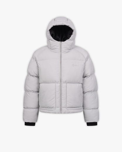 PUFFER JACKET LIGHT GREY - VICINITY