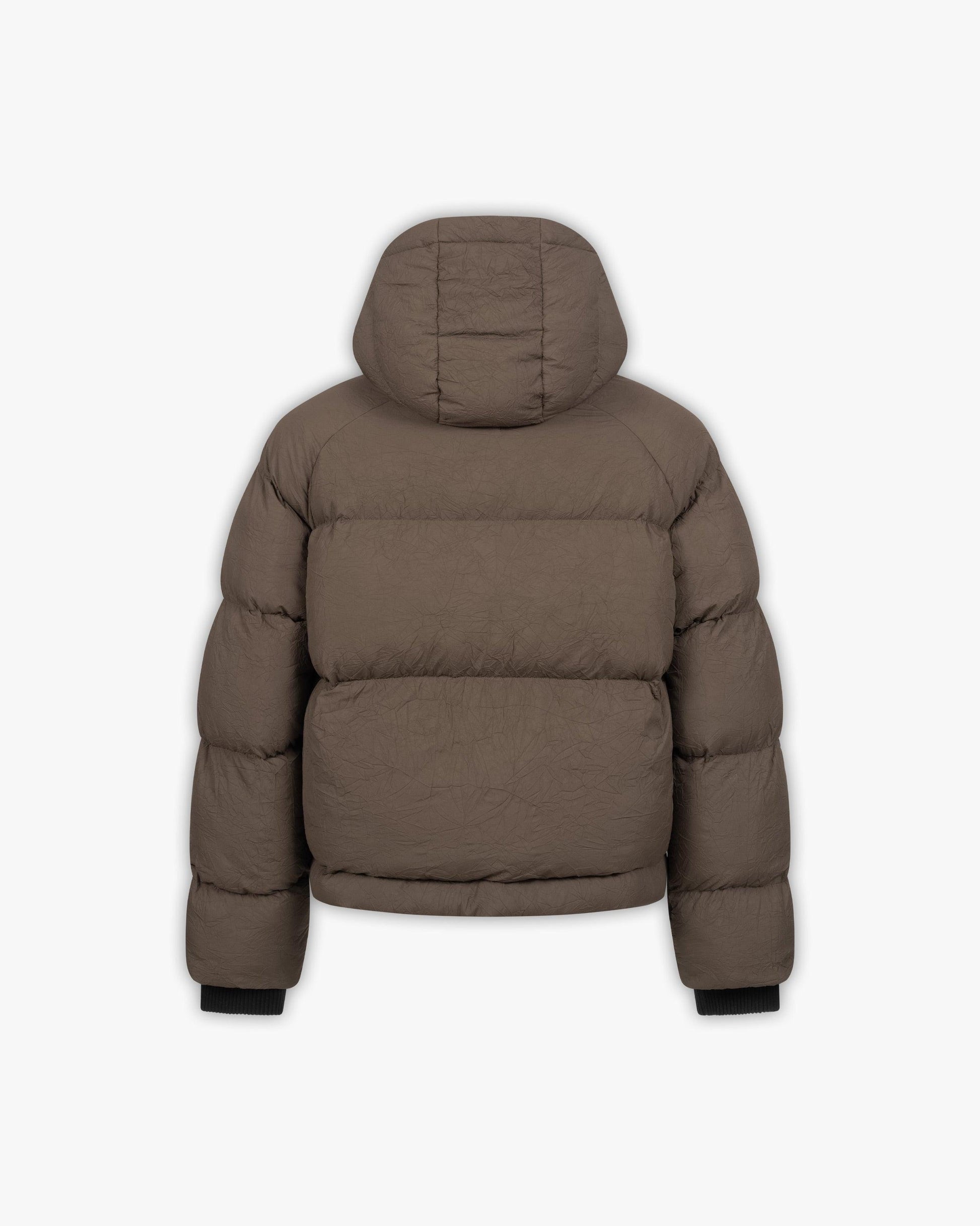 PUFFER JACKET BROWN - VICINITY