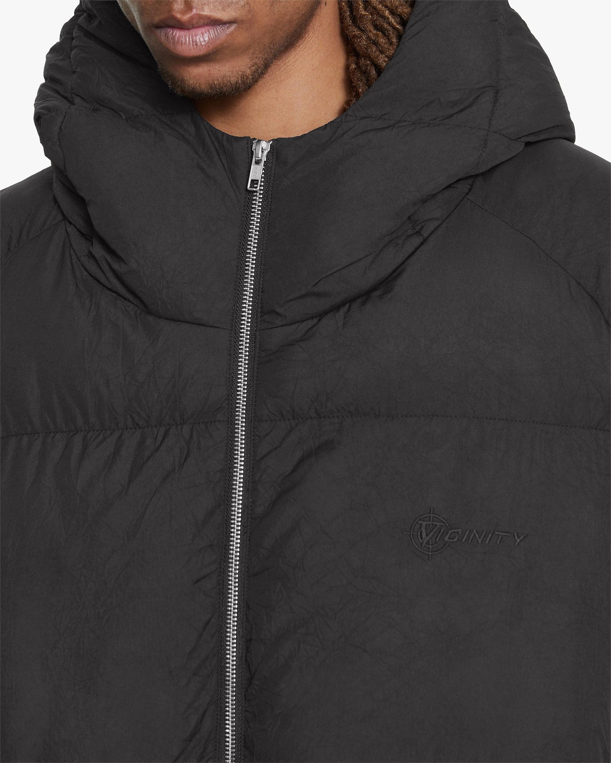 PUFFER JACKET BLACK - VICINITY