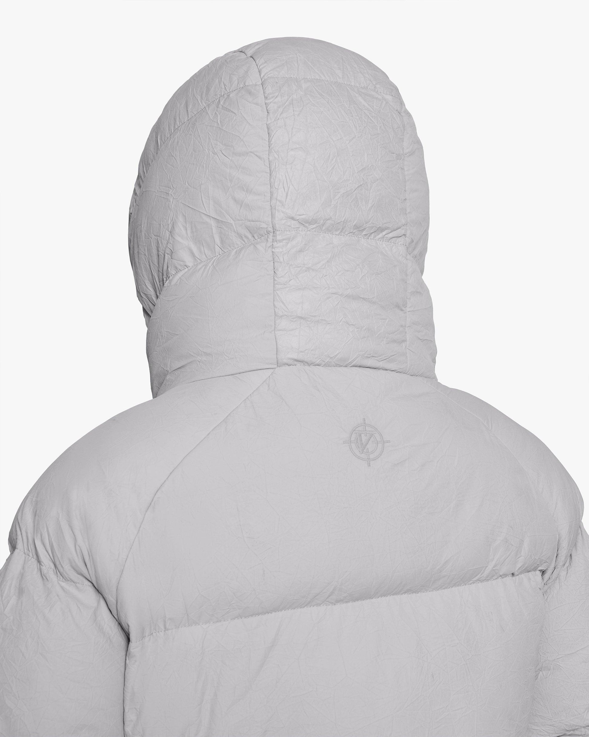 PUFFER JACKET LIGHT GREY - VICINITY