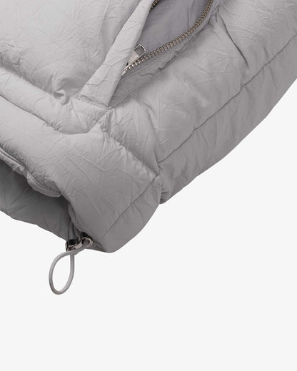 PUFFER JACKET LIGHT GREY - VICINITY