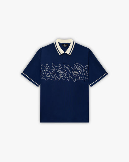 GRAFFITI POLO BLUE