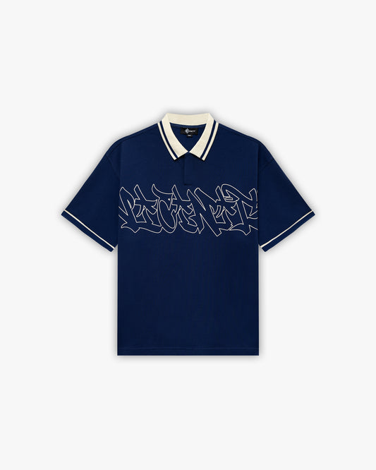 GRAFFITI POLO BLUE