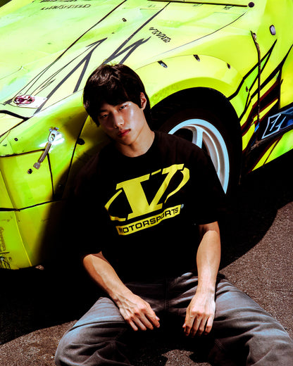 MOTORSPORTS TEE BLACK