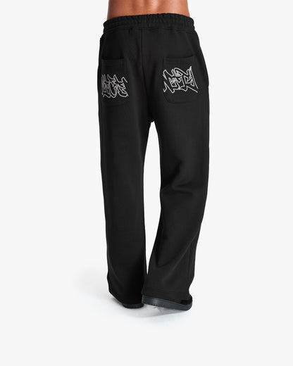 GRAFFITI JOGGER BLACK