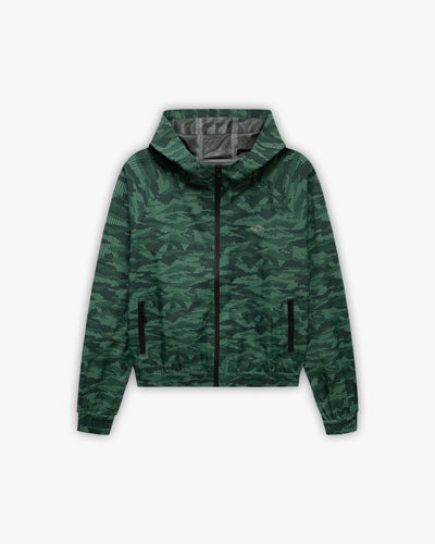 WINDBREAKER DOTTED CAMO GREEN