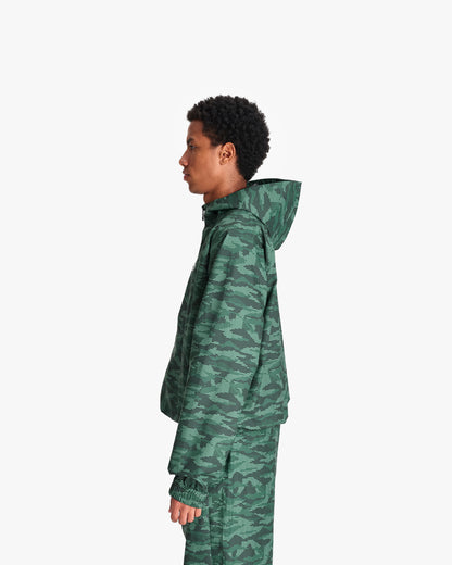 WINDBREAKER DOTTED CAMO GREEN