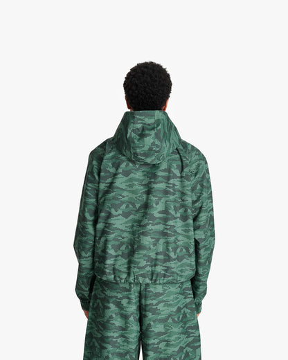 WINDBREAKER DOTTED CAMO GREEN