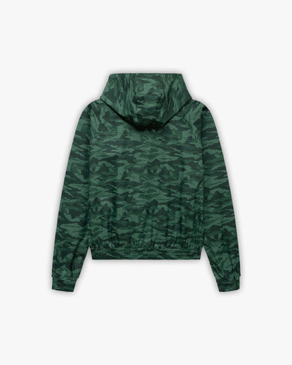 WINDBREAKER DOTTED CAMO GREEN