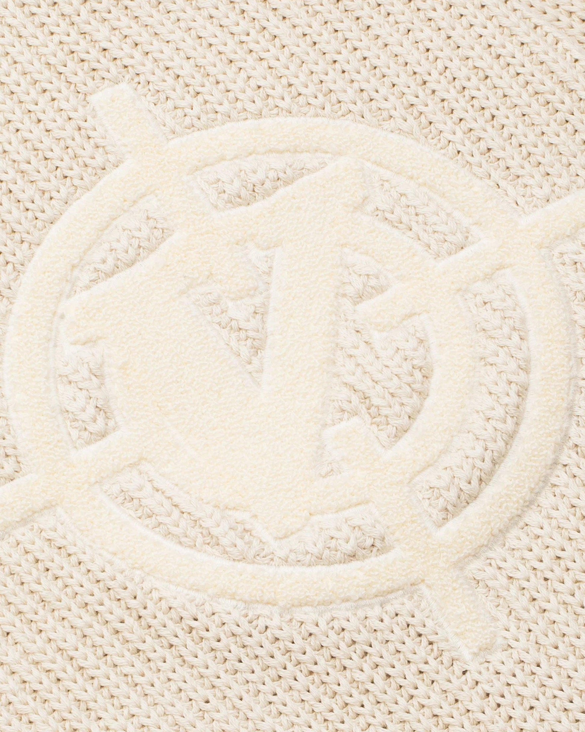 V-LOGO KNITWEAR BEIGE - VICINITY