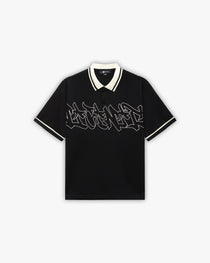 GRAFFITI POLO BLACK
