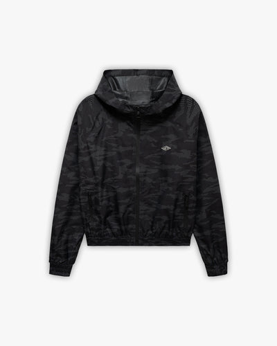 WINDBREAKER DOTTED CAMO BLACK