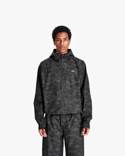 WINDBREAKER DOTTED CAMO BLACK