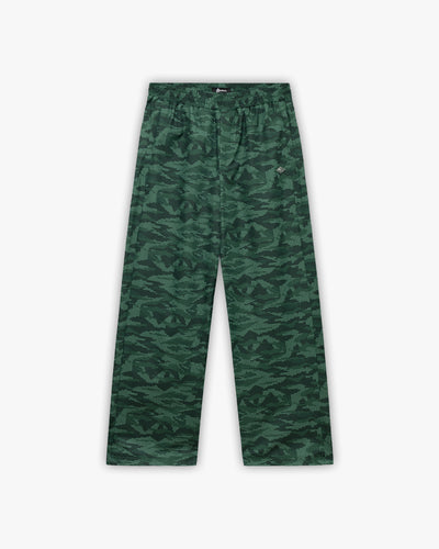 TRACK PANTS DOTTED CAMO GREEN