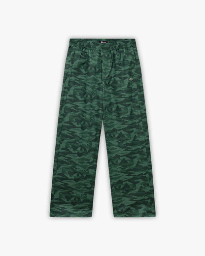 TRACK PANTS DOTTED CAMO GREEN