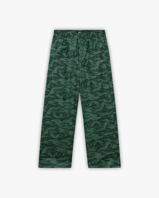 TRACK PANTS DOTTED CAMO GREEN