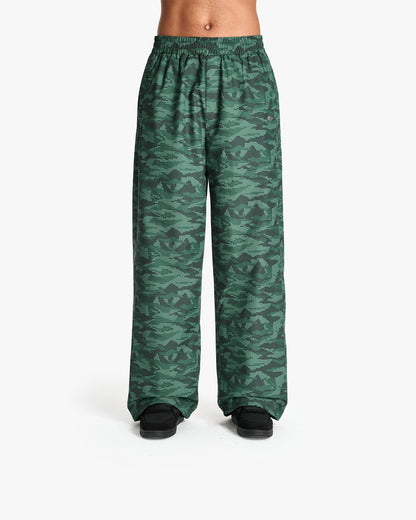 TRACK PANTS DOTTED CAMO GREEN
