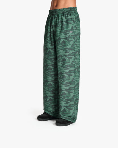 TRACK PANTS DOTTED CAMO GREEN
