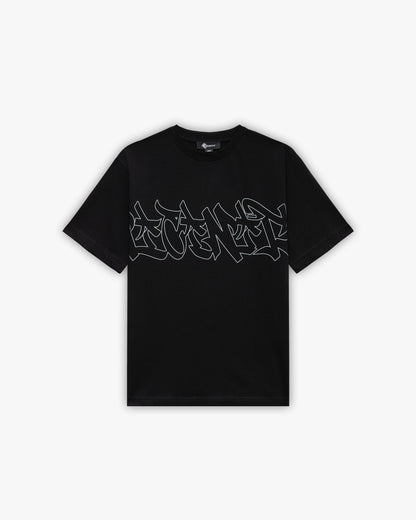 GRAFFITI TEE BLACK