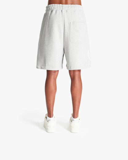 GRAFFITI SHORTS GREY MELANGE
