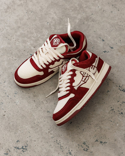 AKIMBO LOWS "ROMBO WINE RED"