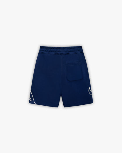 GRAFFITI SHORTS BLUE