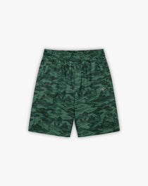 TRACK SHORTS DOTTED CAMO GREEN