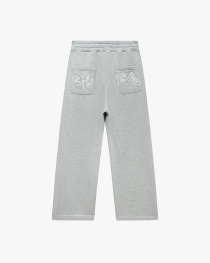 GRAFFITI JOGGER GREY MELANGE