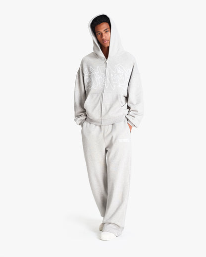 GRAFFITI JOGGER GREY MELANGE