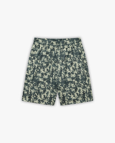 TRACK SHORTS PIXEL CAMO