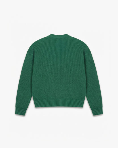 V-LOGO KNITWEAR GREEN