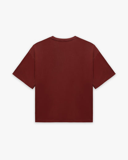 PASSPORT TEE WASHED RED
