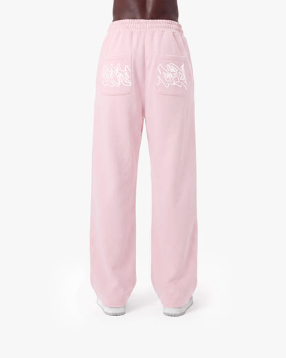 GRAFFITI JOGGER PINK